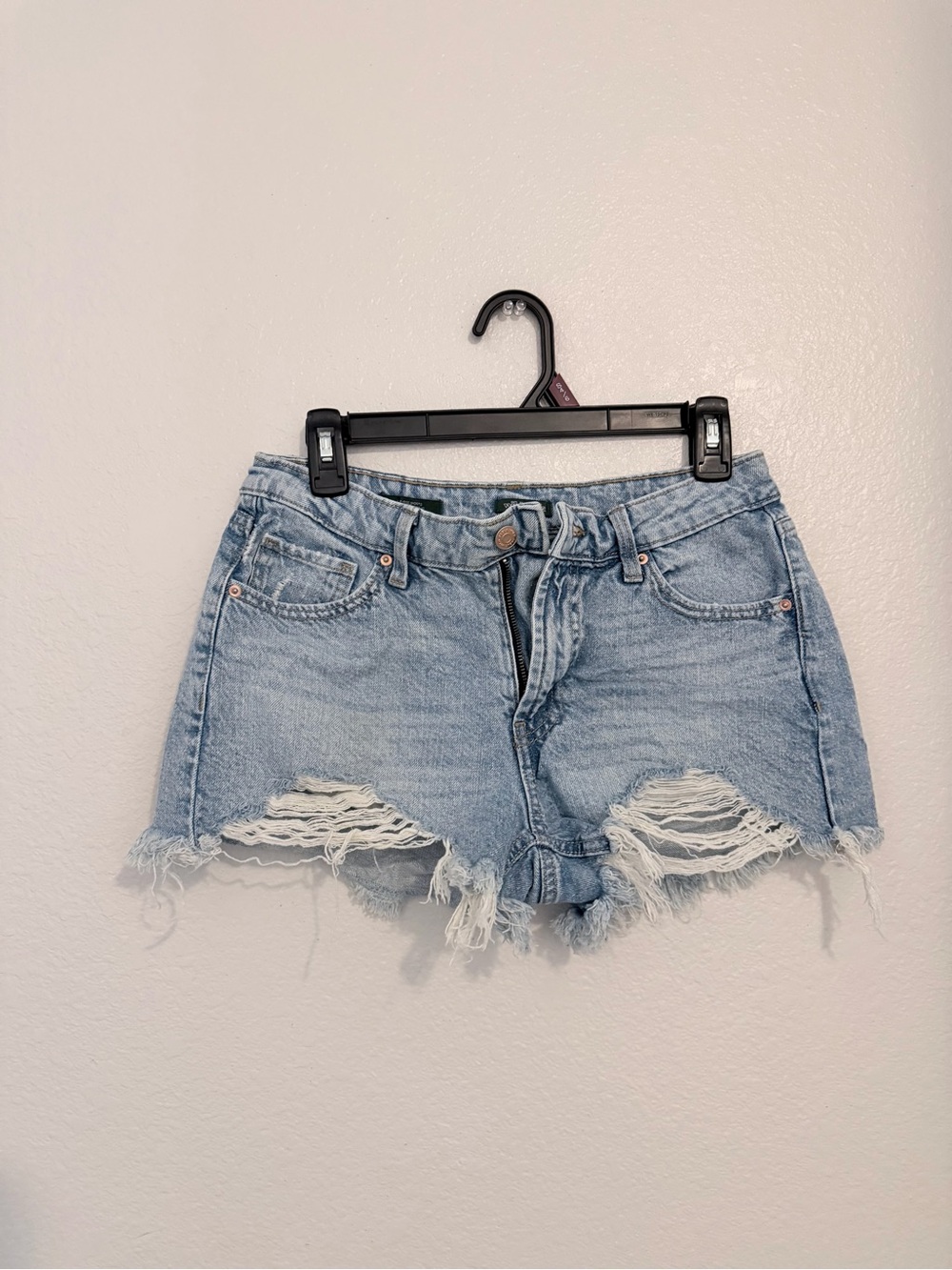 wild fable Light Wash Distressed Denim Cutoff Shorts
